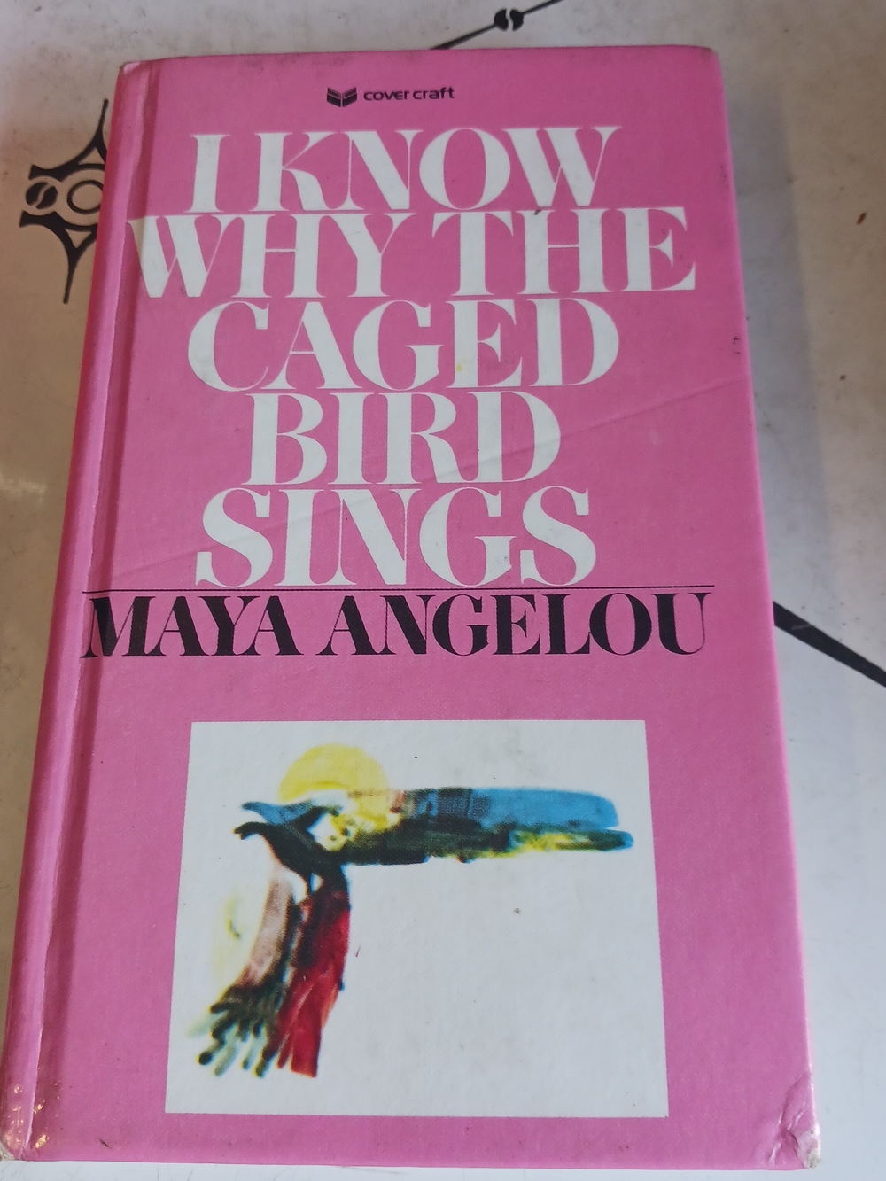 Pink "I Know Why the Caged Bird Sings" by Maya Angelou